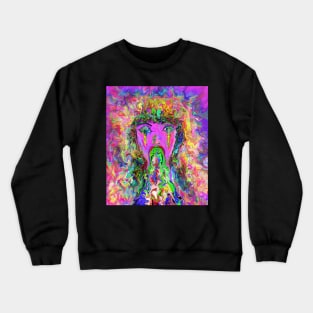 Girl is sick #0021 Crewneck Sweatshirt